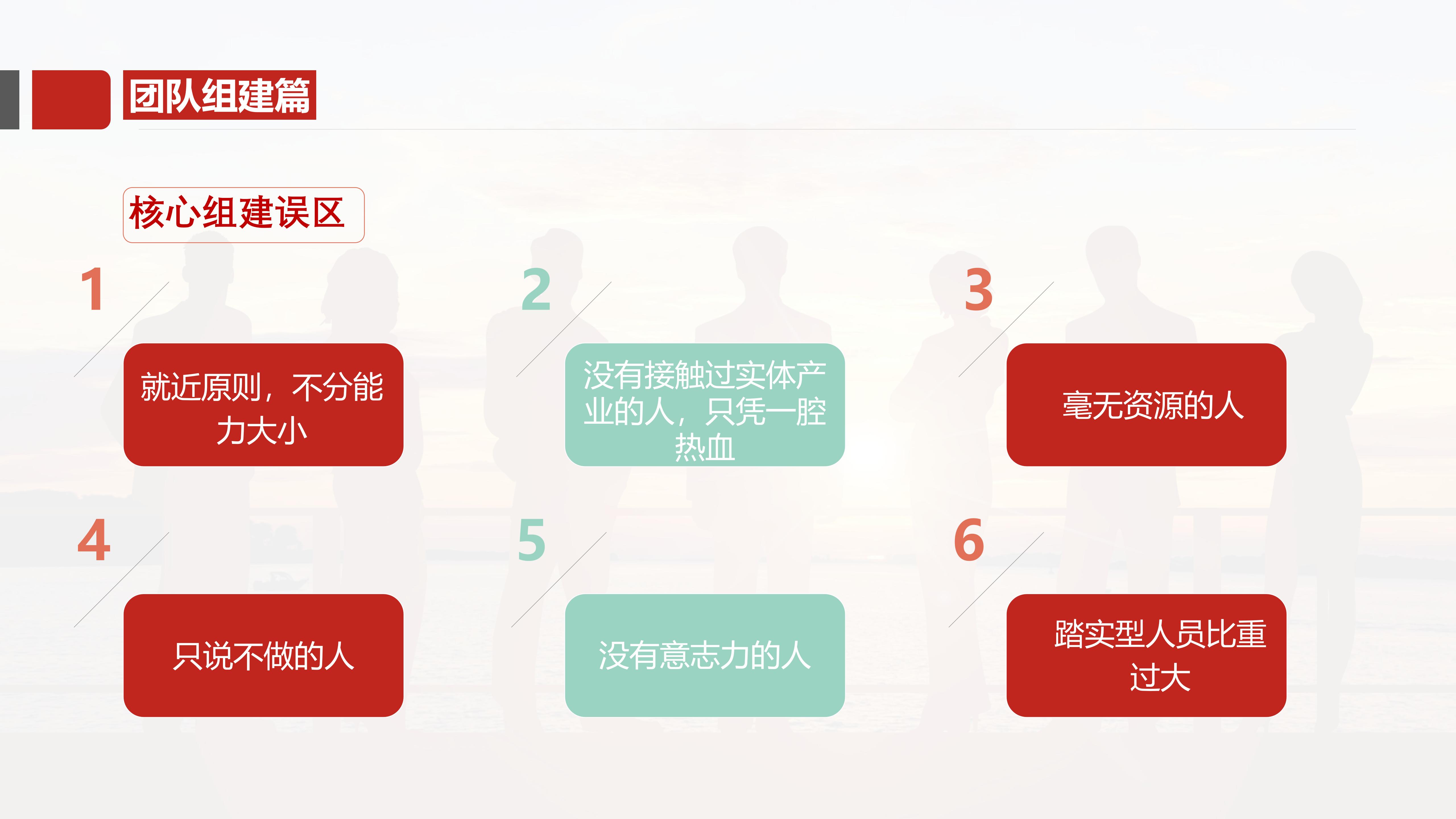 区县运营中心核心组建误区